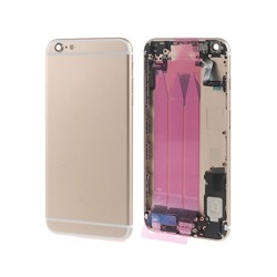 Tampa Traseira+Frame+Flex Apple iPhone 6 Plus Dourado Tampa Traseira+Frame+Flex Apple iPhone 6 Plus Dourado